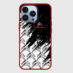 Чехол для iPhone 13 Pro Ситроен citroen c4, цвет: 3D-красный