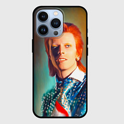 Чехол для iPhone 13 Pro Ziggy Stardust Portrait, цвет: 3D-черный