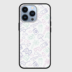 Чехол для iPhone 13 Pro Все! Еду в отпуск!, цвет: 3D-черный