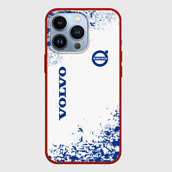Чехол для iPhone 13 Pro Volvo - Auto sport, цвет: 3D-красный