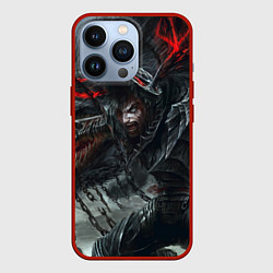 Чехол для iPhone 13 Pro Гатс в гневе, цвет: 3D-красный