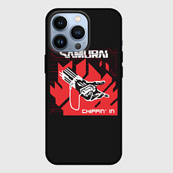 Чехол для iPhone 13 Pro SAMURAI Chippin In, цвет: 3D-черный