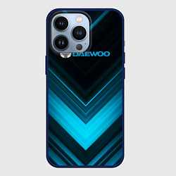 Чехол для iPhone 13 Pro DAEWOO ДЭУ спорт, цвет: 3D-тёмно-синий