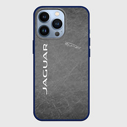 Чехол для iPhone 13 Pro ЯГУАР, цвет: 3D-тёмно-синий