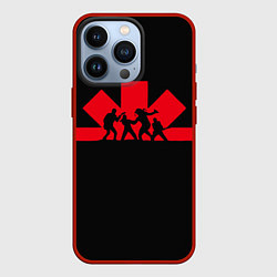 Чехол для iPhone 13 Pro RHCP Dance, цвет: 3D-красный