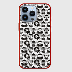 Чехол для iPhone 13 Pro Южный парк - персонажи South Park, цвет: 3D-красный