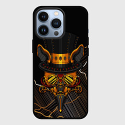 Чехол для iPhone 13 Pro Стимпанк Шапочник, цвет: 3D-черный