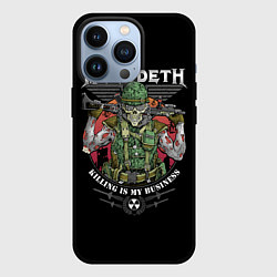 Чехол для iPhone 13 Pro MEGADETH killing is my business, цвет: 3D-черный
