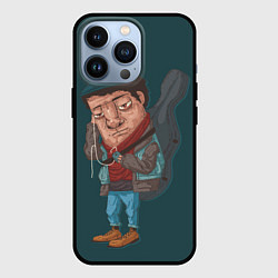 Чехол iPhone 13 Pro Бродяга-музыкант