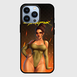 Чехол iPhone 13 Pro Панам Cyberpunk 2077