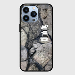 Чехол для iPhone 13 Pro Climbing Extreme, цвет: 3D-черный