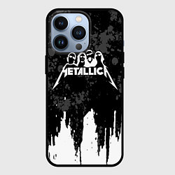 Чехол для iPhone 13 Pro Metallica музыканты, цвет: 3D-черный