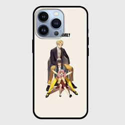 Чехол для iPhone 13 Pro Аниме Семья шпиона Anime Spy x Family, цвет: 3D-черный