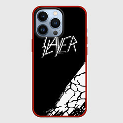 Чехол для iPhone 13 Pro Slayer Трещины, цвет: 3D-красный