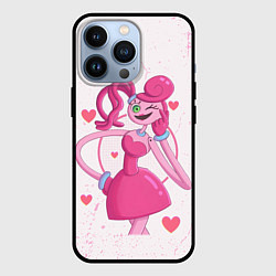 Чехол для iPhone 13 Pro POPPY PLAYTIME - Mommy long legs - Мамочка длинные, цвет: 3D-черный