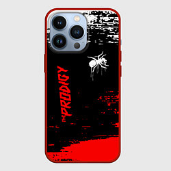 Чехол для iPhone 13 Pro The prodigy : дарование, цвет: 3D-красный