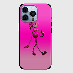 Чехол для iPhone 13 Pro POPPY PLAYTIME МАМА ДЛИННЫЕ НОГИ, цвет: 3D-черный