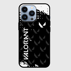 Чехол для iPhone 13 Pro Valorant ВАЛОРАНТ паттерн, цвет: 3D-черный