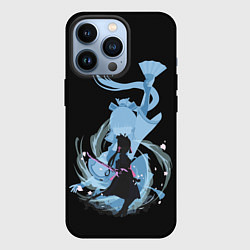Чехол для iPhone 13 Pro AYAKA GENSHIN IMPACT, цвет: 3D-черный