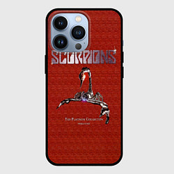 Чехол для iPhone 13 Pro The Platinum Collection - Scorpions, цвет: 3D-черный