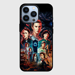 Чехол для iPhone 13 Pro ОЧЕНЬ СТРАННЫЕ ДЕЛА 4 STRANGER THINGS 4, цвет: 3D-черный