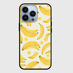Чехол для iPhone 13 Pro Банановый Рай Лета, цвет: 3D-черный