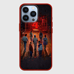 Чехол для iPhone 13 Pro Stranger Things 4, цвет: 3D-красный