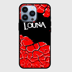 Чехол iPhone 13 Pro Louna band ТРЕЩИНЫ