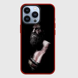 Чехол для iPhone 13 Pro Кратос Kratos, цвет: 3D-красный