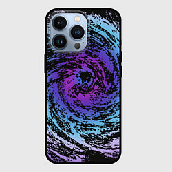 Чехол для iPhone 13 Pro Галактика Неон, цвет: 3D-черный