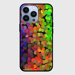 Чехол iPhone 13 Pro Яркая палитра красок - блики