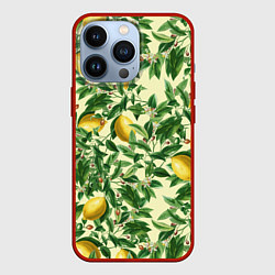 Чехол iPhone 13 Pro Лимоны На Ветках