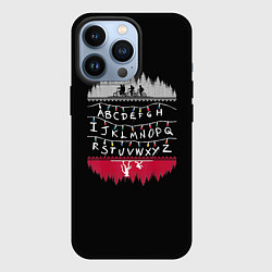 Чехол iPhone 13 Pro Stranger Things Латиница