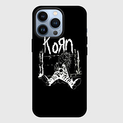 Чехол для iPhone 13 Pro KoЯn группа, цвет: 3D-черный