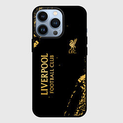 Чехол для iPhone 13 Pro Liverpool гранж, цвет: 3D-черный
