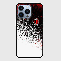 Чехол iPhone 13 Pro Ac milan краска