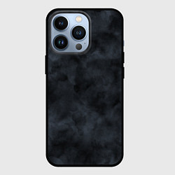 Чехол для iPhone 13 Pro Акварельные разводы черный, цвет: 3D-черный