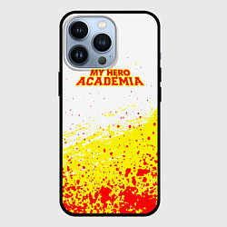 Чехол для iPhone 13 Pro Моя геройская академия краска, цвет: 3D-черный