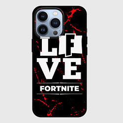 Чехол для iPhone 13 Pro Fortnite Love Классика, цвет: 3D-черный