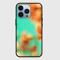 Чехол для iPhone 13 Pro Цветы - арт, цвет: 3D-черный