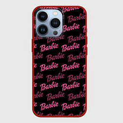 Чехол для iPhone 13 Pro Barbie - Барби, цвет: 3D-красный