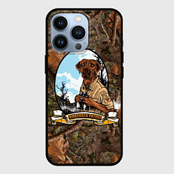 Чехол для iPhone 13 Pro Собачий патруль охотник, цвет: 3D-черный