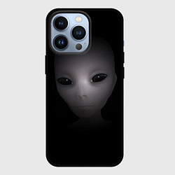Чехол для iPhone 13 Pro Взгляд пришельца, цвет: 3D-черный