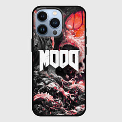 Чехол iPhone 13 Pro Mood in doom style 2