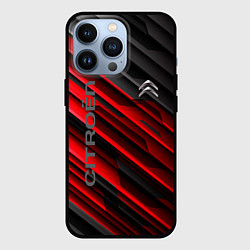 Чехол для iPhone 13 Pro Citroёn - sport, цвет: 3D-черный