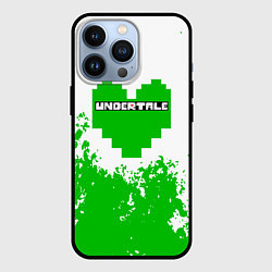 Чехол для iPhone 13 Pro Undertale - краска, цвет: 3D-черный
