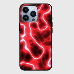 Чехол для iPhone 13 Pro Огненный камуфляж, цвет: 3D-черный