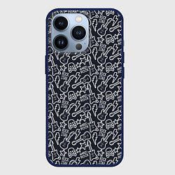 Чехол для iPhone 13 Pro Звезда рока, цвет: 3D-тёмно-синий