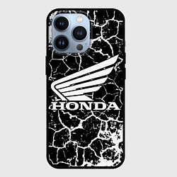 Чехол для iPhone 13 Pro Honda logo арт, цвет: 3D-черный