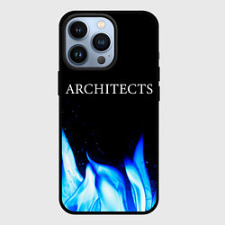 Чехол для iPhone 13 Pro Architects blue fire, цвет: 3D-черный
